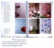 The Cutting Edge of Wallpaper by Timothy Brittain-Catlin press cutting