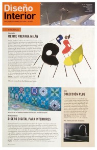 Diseno Interior press cutting
