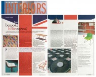 Canadian Interiors press cutting