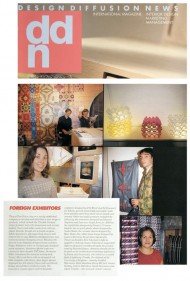ddn Design Diffusion News press cutting