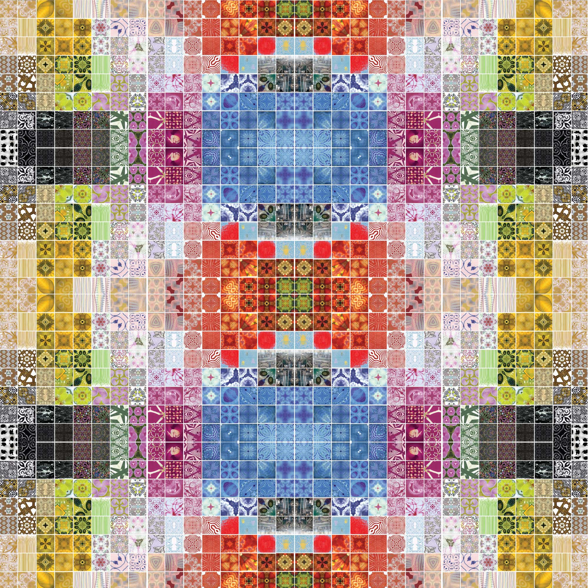 Montage of Dominic Crinson tile designs